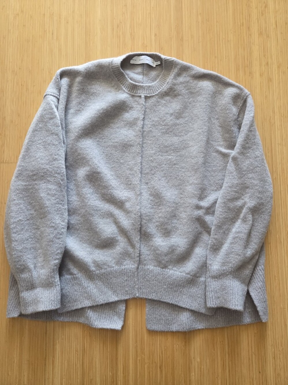 Proenza Schouler Light Gray Crewneck Sweater